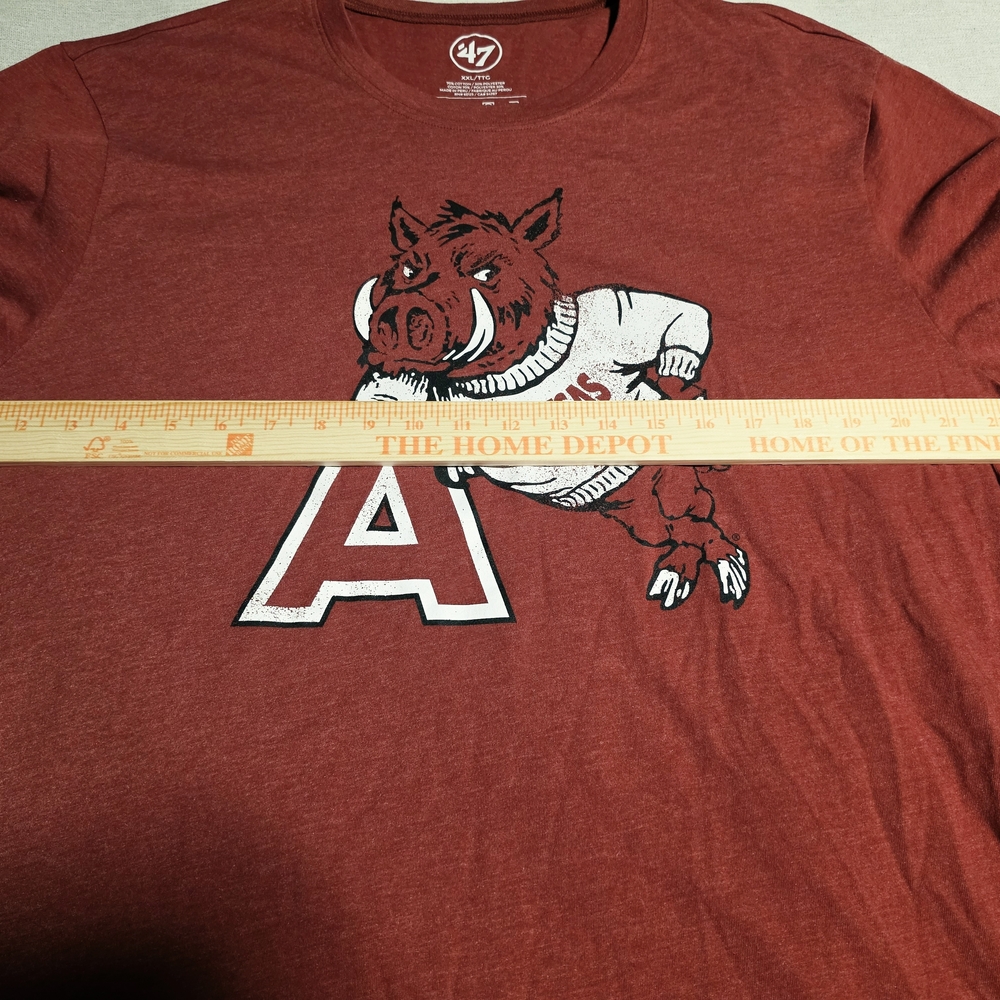 Arkansas Razorbacks Red Short Sleeve Tee - Picture 2 of 5